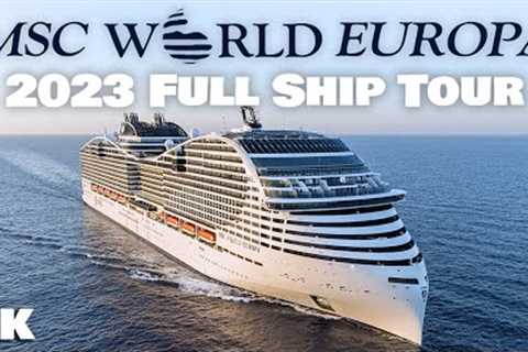 MSC World Europa 2023 Full Cruise Ship Tour!