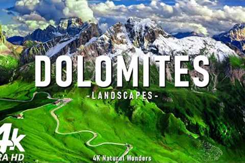 Dolomites 4K - Scenic Relaxation Film With Inspiring Music