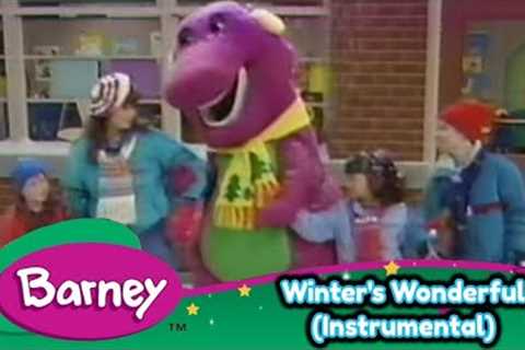 Barney - Winter''s Wonderful (Instrumental)