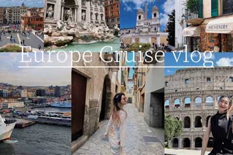 TINA''S VACATION VLOG#27 | Europe Cruise Grad Trip | Symphony of the Seas | Spain, France, and Italy