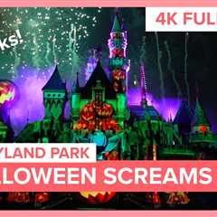 Experience the Spectacular Halloween Screams Nighttime Show at Disneyland in 2023