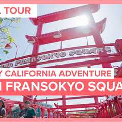 Discover the Enchanting All-New San Fransokyo Square: A Captivating Tour at Disney California..