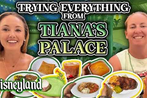 NEW! Tiana''s Palace Opening Day Food Review - Disneyland Park