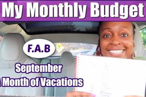 September Budget: Let''s Budget Before Vacation