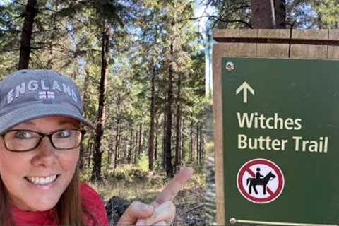 Hiking the (Spooky?) Witches Butter Trail | Full Time Solo Female Van Life