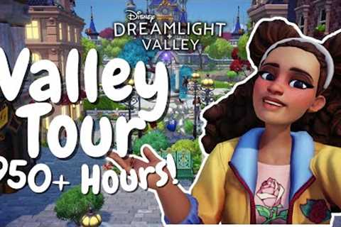 ENTIRE VALLEY TOUR 🏰 One Year and 950 Hours In The Making! | Disney Dreamlight Valley