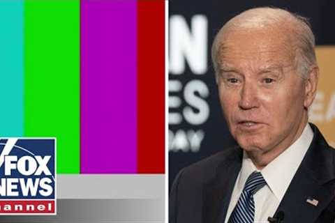 Feed pulled on Biden after ''wandering away''