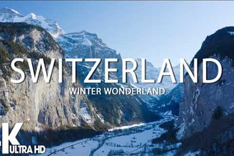 Switzerland Winter (4K UHD) - Relaxing Music Along With Beautiful Nature Videos - 4K Video