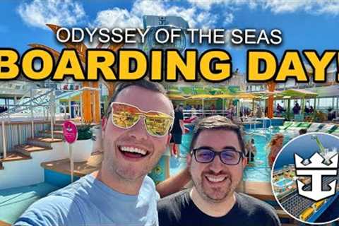 Odyssey of the Seas Boarding Day Cruise Vlog 2023! | EP  1