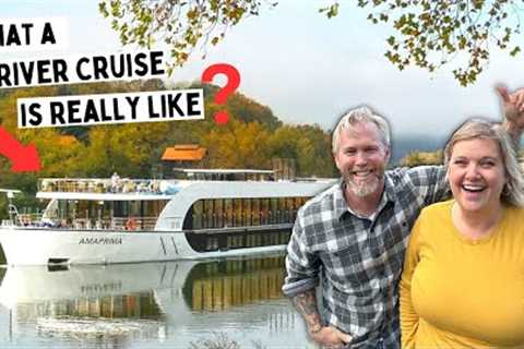 Our FIRST EVER RIVER CRUISE!! Plus AmaCerto Ship Tour