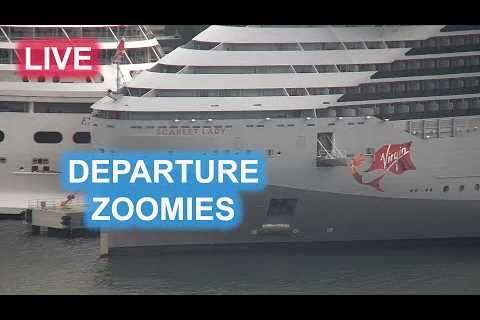 🔴 LIVE Cruise Ship Zooms Port Miami