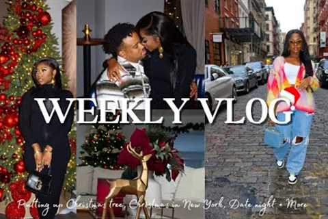 VLOG! Christmas Shopping and Decor + Another Trip to New York + Bae''s Birthday Celebration + More