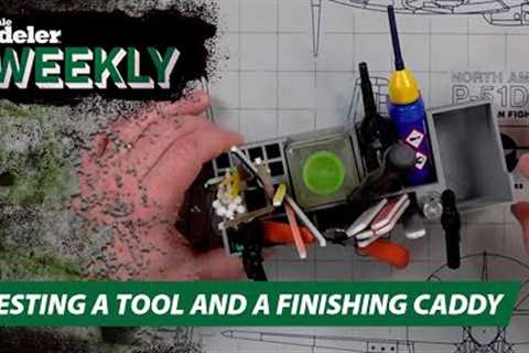 FineScale Modeler unboxes new kits, tries out a 3D-printed tool caddy, and takes a break