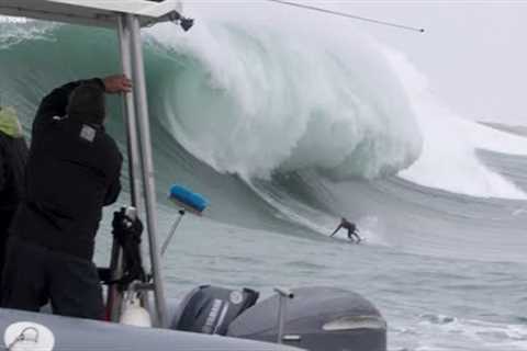Visitors from all over the world flock to Mavericks as surfers brave massive waves