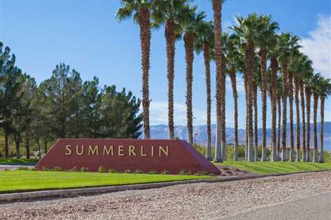 When is the best Time to Move to Summerlin, NV?