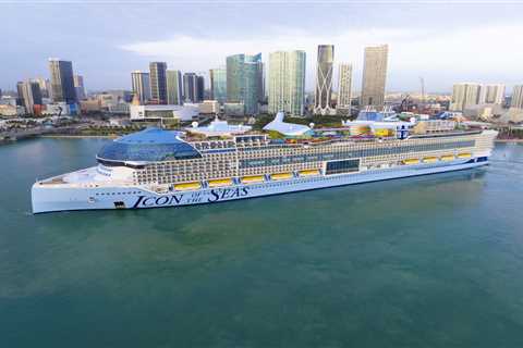 Icon of the Seas Arrives In Miami For First Time