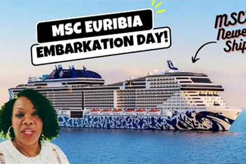 MSC Euribia | Embarkation Day & Stateroom Tour!