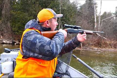 Whitetail Deer FLOAT HUNT- Backstraps for Breakfast!