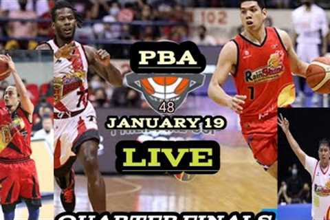 #PBA SCHEDULE/TODAY! SAN MIGUEL Vs RAIN OR SHINE; QUARTER,FINAlS''PBA LIVE Jan192024 Gamengatnglaban