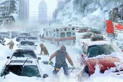 5 minutes ago Canada is Paralyzed! Crazy Snow Storm in Vancouver, British columbia