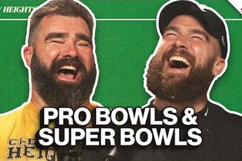 Jason Recaps the Pro Bowl, Travis Previews the Super Bowl & The New Heights Golden Trophy | Ep..