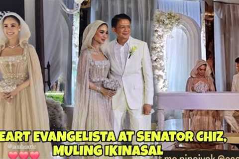 KASALAN NI HEART EVANGELISTA AT SEN. CHIZ ESCUDERO, 2ND WEDDING MULING GINANAP SA BALESIN