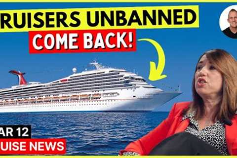 Cruise BAN REVERSED, Sickness Outbreak & Top 10 Cruise News