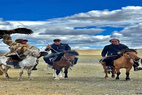 Our history with Christian Bale in Mongolia to visit Mongolian Eagle Hunter - Discover Altai