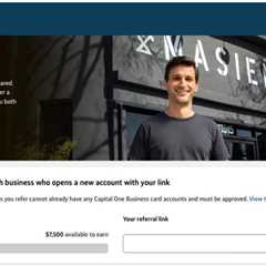 Refer businesses to Capital One and earn up to $1,500 per referral