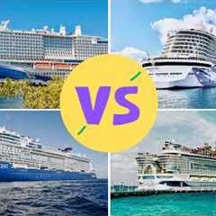 I tried all the newest, biggest cruise ships and here''s how they compare