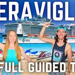 MSC MERAVIGLIA | Ultimate Cruise Ship Tour ( + Bonus Private Island Tour)