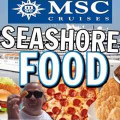 MSC Seashore CRUISE FOOD & Review + Cozumel & Costa Maya Mexico!