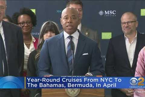 Year-round cruises from NYC to the Bahamas, Bermuda start in April