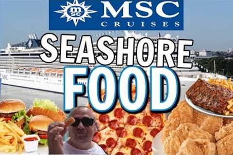 MSC Seashore CRUISE FOOD & Review + Cozumel & Costa Maya Mexico!