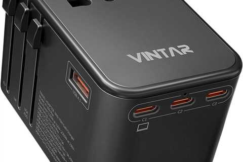 Universal Travel Adapter Review: VINTAR 75W GaN Magic!