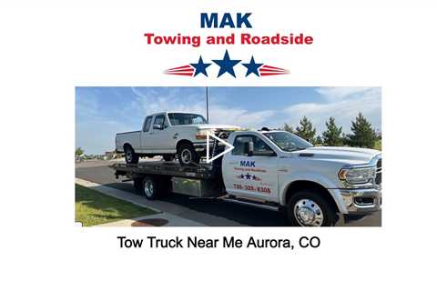 Tow Truck Near Me Aurora, CO - MAK Towing Service & Parker Towing - (720) 325-8308