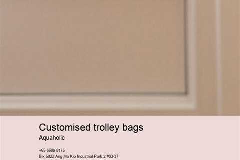 customised trolley bags