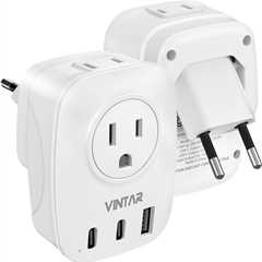 1 Pack European Travel Plug Adapter Review: Perfect for EU Adventures