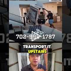 Moving a 500 lbs. Murphy Bed Upstairs | Heavy Furniture Moving Experts | 87 Movers Las Vegas