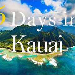 How to Spend 5 Days in KAUAI Hawaii | Travel Itinerary