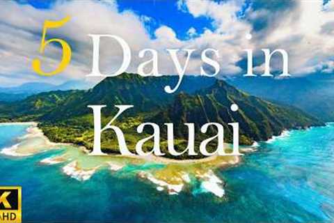 How to Spend 5 Days in KAUAI Hawaii | Travel Itinerary