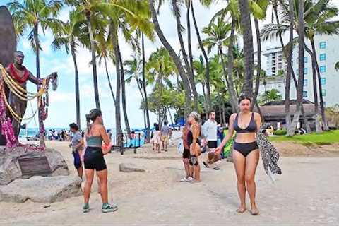 🌺 Walking to the HILTON HAWAIIAN VILLAGE Resort in Waikiki Beach, Hawaii 🌺