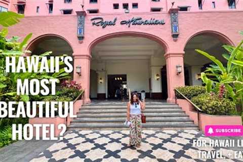 Inside Waikīkī’s Royal Hawaiian Hotel 🌸 First ($40!) Mai Tai + Exclusive Tour - Is it Oahu''s Best?