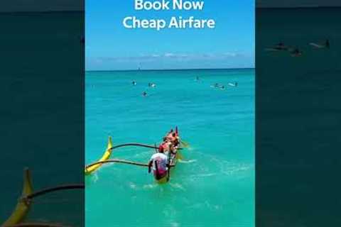 Book affordable flights and hotels for your dream Hawaii vacation!