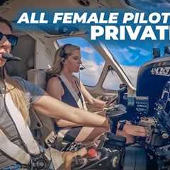 All Female Crew at the Controls! | Flight From Vegas to Texas for Major Event
