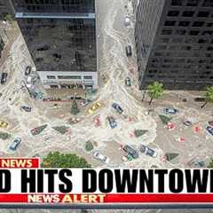 🚨 HAPPENING NOW! Flash Floods Overrun Los Angeles! Cars Swept Away, Roads Gone!