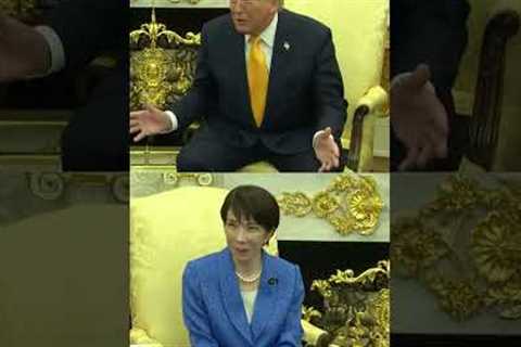 Trump compares Iran strikes to Pearl Harbor in meeting with Japan''s Prime Minister