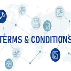 Terms and Conditions